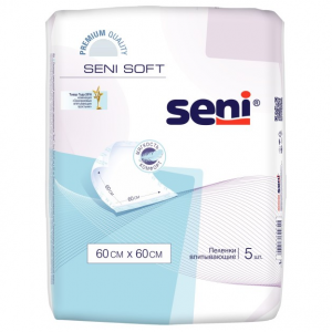Купить Seni Soft пеленки 60смX60см №5 (4 капли)