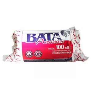Купить  Вата гигиен Amelia 100г