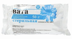 Купить  Вата хирург Розовый Фламинго 50г стер