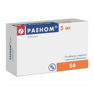 Купить  Раеном таб ппо 5мг №56