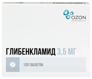 Купить  Глибенкламид таблетки 3,5мг №120