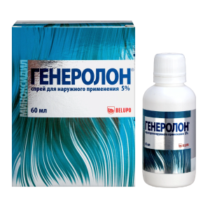 Генеролон 5% 60 мл спрей для наружного применения