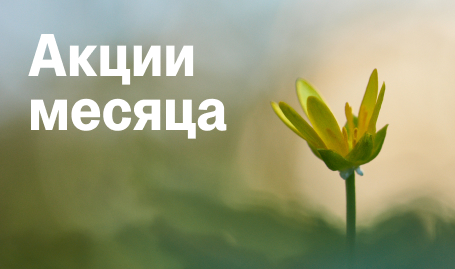 Акции месяца май 2026