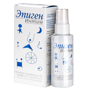 Эпиген Интим 0,1% 60 мл спрей для местного и наружного применения