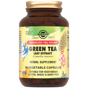 Купить  Solgar Экстракт листьев зеленого чая  капс №60