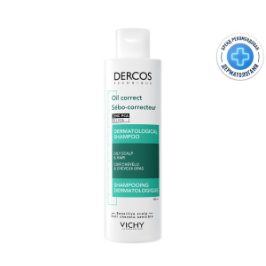 Купить  Vichy Dercos шампунь регулирующий для жирных волос, 200мл