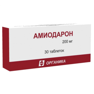 Купить  Амиодарон таблетки 200мг №30