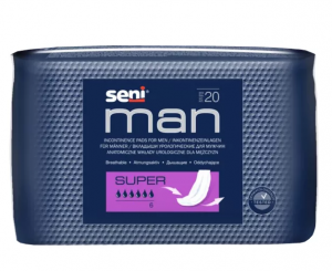 Купить Seni Man Super  вкладыш урологический  №20 для мужчин (6 капель)