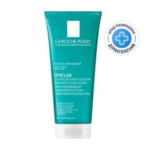 Купить  La Roche-Posay Effaclar гель 200мл микроотшелушивающий очищающий