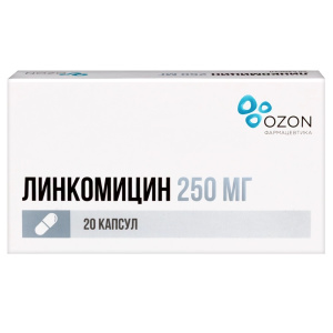 Купить  Линкомицин 250 мг 20 шт капсулы