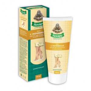 Лекарь с мочевиной размягчающий крем для ног и пяток 75мл Купить Лекарь с мочевиной размягчающий крем для ног и пяток 75мл