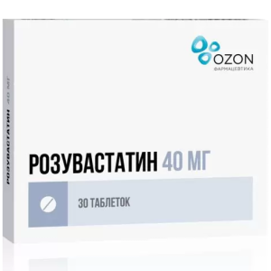 Купить  Розувастатин таб ппо 40мг №30