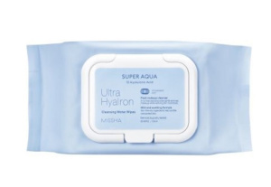 Салфетки Missha Aqua Ultra Hyaluron №30 д/умывания и снятия макияжа Купить Салфетки Missha Aqua Ultra Hyaluron №30 д/умывания и снятия макияжа