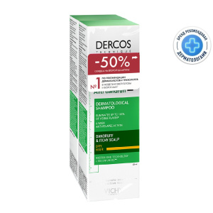 Купить  Vichy Dercos Шампунь-уход интенсивный против перхоти для сухих волос, 200мл 2 шт
