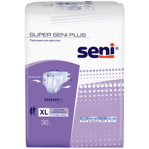 Купить  Seni Super Plus подгузники р.XL №30