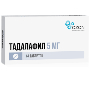 Купить  Тадалафил таб ппо 5мг №14