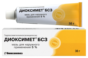Купить  Диоксимет БСЗ 5% 30 г мазь для наружного применения туба