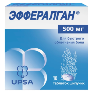 Купить  Эффералган таб шип 500мг №16