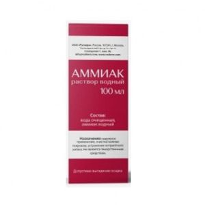 Купить  Аммиак (дез.ср-во) р-р д/наруж примен 10% 100мл