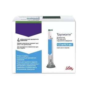 Купить  Трулисити р-р д/п/к введ 1,5мг/0,5мл шпр-ручк 0,5мл №4