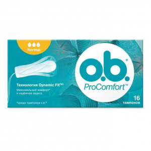 Купить  o.b. ProComfort 16 шт тампоны нормал
