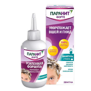 Купить  Паранит Форте шампунь 200мл + расческа