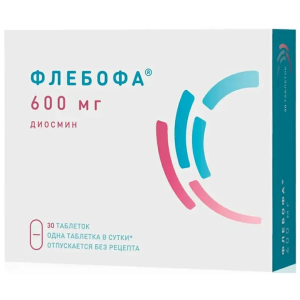 Купить  Флебофа 600 мг 30 шт таблетки