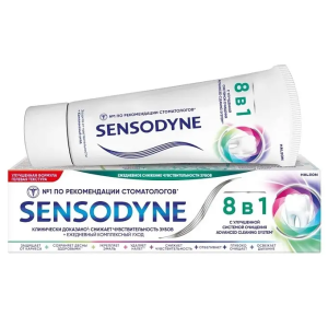 Купить  Sensodyne 75 мл паста зубная 8 в 1