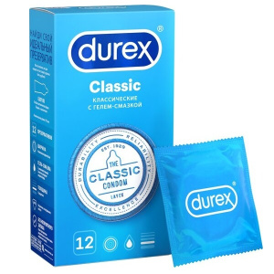 Купить  Durex Classic презервативы классические 12 шт.