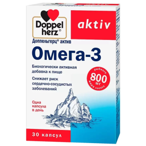 Купить  Доппельгерц Актив Омега-3 капс №30