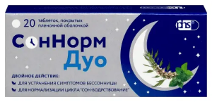 Купить  СонНорм Дуо таб ппо №20