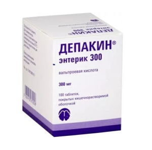 Депакин Энтерик 300 таб по кишечнораств №100 Купить Депакин Энтерик 300 таб по кишечнораств №100