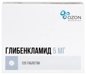 Глибенкламид таблетки 5мг №120 Купить Глибенкламид таблетки 5мг №120