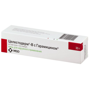 Купить  Целестодерм В с Гарамицином мазь д/наружного применения 0,1% 30г