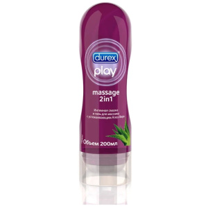 Купить  Durex Play Soothing 2в1 гель-смазка/лубрикант 200мл алоэ вера