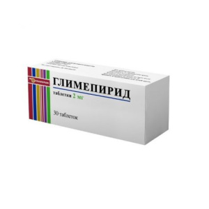 Купить  Глимепирид таб 2мг №30