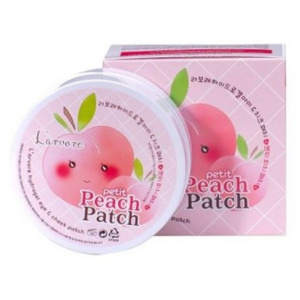 Купить  Larvore гидрогел д/глаз и щек с колл золотом патчи №60 HYDROGEL EYE & CHEEK PETIT PEACH PATCH