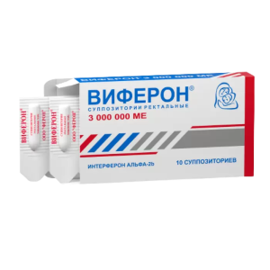 Купить  Виферон супп рект 3000000 МЕ №10
