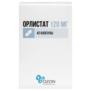 Купить  Орлистат 120 мг 42 шт капсулы