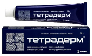 Купить  Тетрадерм крем д/наруж примен 30г