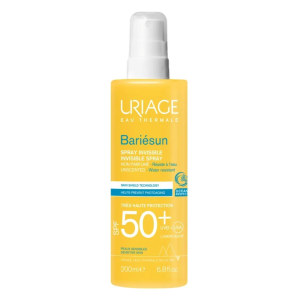 Купить  Uriage Bariesun 200 мл спрей SPF 50+ без ароматизоторов