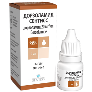 Купить  Дорзоламид Сентисс 20 мг/мл 5 мл 1 шт капли глазные