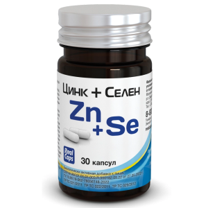 Цинк + Селен 30 шт капсулы Купить Цинк + Селен 30 шт капсулы