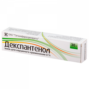Купить  Декспантенол мазь д/наруж примен 5% 30г