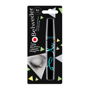 Купить  Belweder тушь д/ресниц 10мл объем с рис воском чер