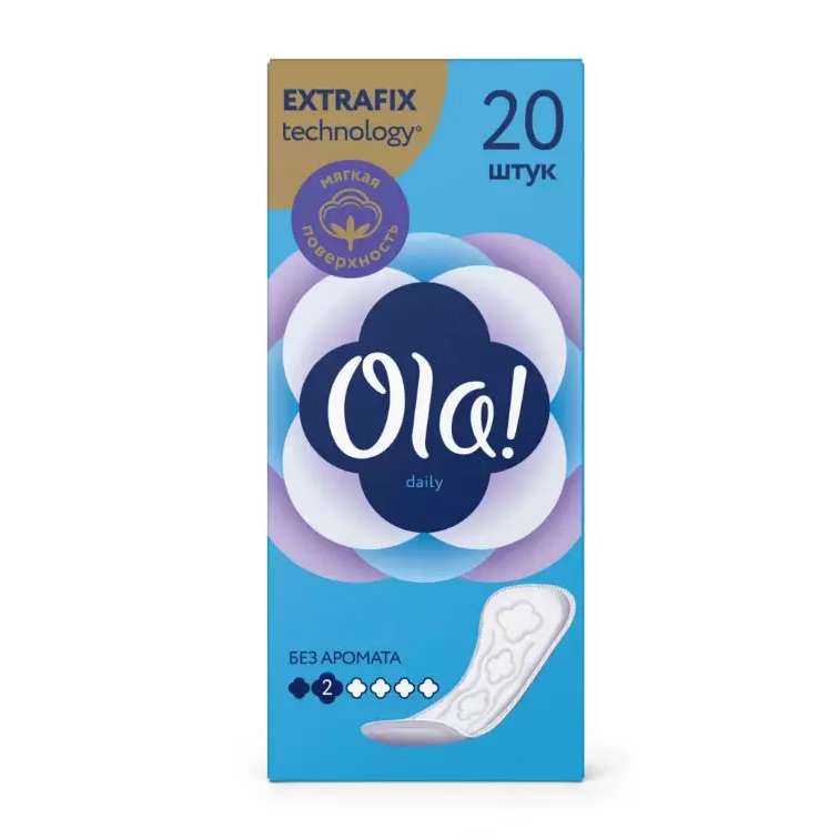 Купить Ola! Daily прокладки ежедн №20