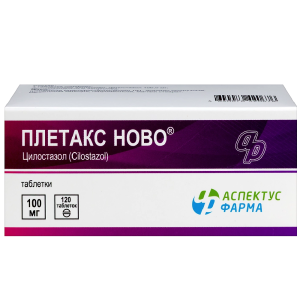 Купить  Плетакс Ново 100 мг 120 шт таблетки