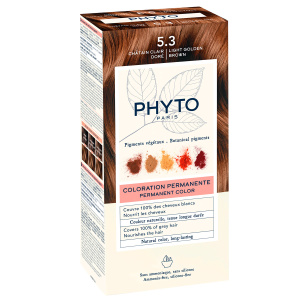 Купить  Phyto color №5.3 краска для волос (светлый золотистый шатен) 