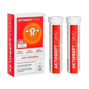 Купить  Актиферт-Гино таб шип 3,8г №30