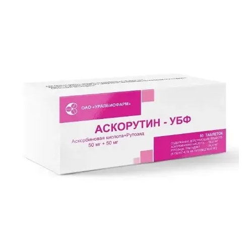 Аскорутин таб №50 купить по цене 50 ₽ в интернет аптеке в Москве — Aptstore